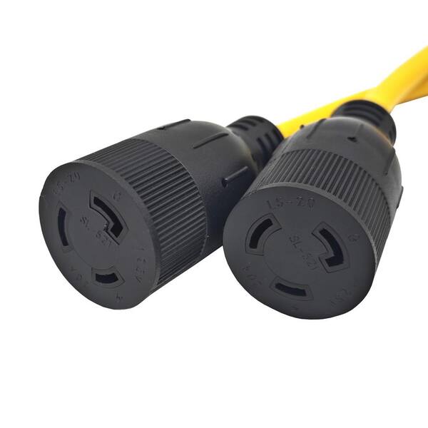 parkworld 3 ft. 12/3 20 Amp 125-Volt Twist Lock 3-Prong NEMA L5-20