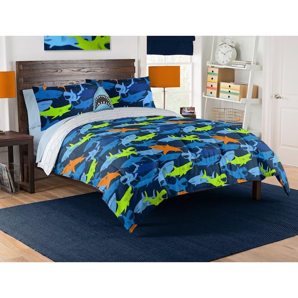 Pokemon First Starters 4 Piece Twin Bed in a Bag Bedding Set