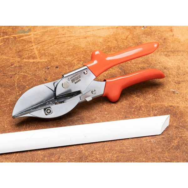 Crescent Wiss 8 1 2 in. Molding Miter Snips M45RS The Home Depot