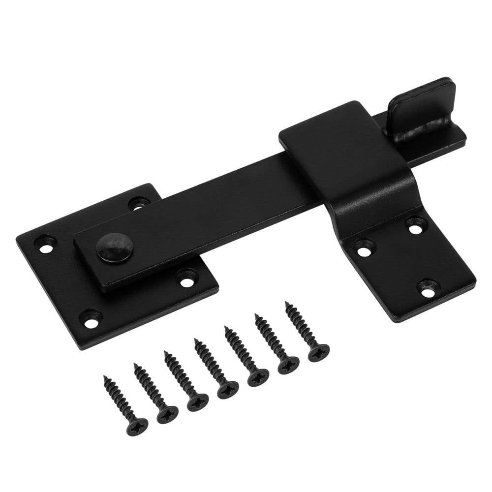 6 Inch Steel Flip Gate Latch Barn Door Lock Hardware Matte Black Reversible Durable Security for Shed Cabinet price history on PriceWatchPro
