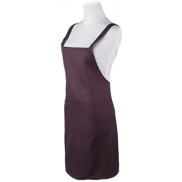 NOVO Waterproof apron for Kitchen, Gardening, Coffee Shop Waiter Adult Work Clothes with Oil-proof Lace Waist Coffee