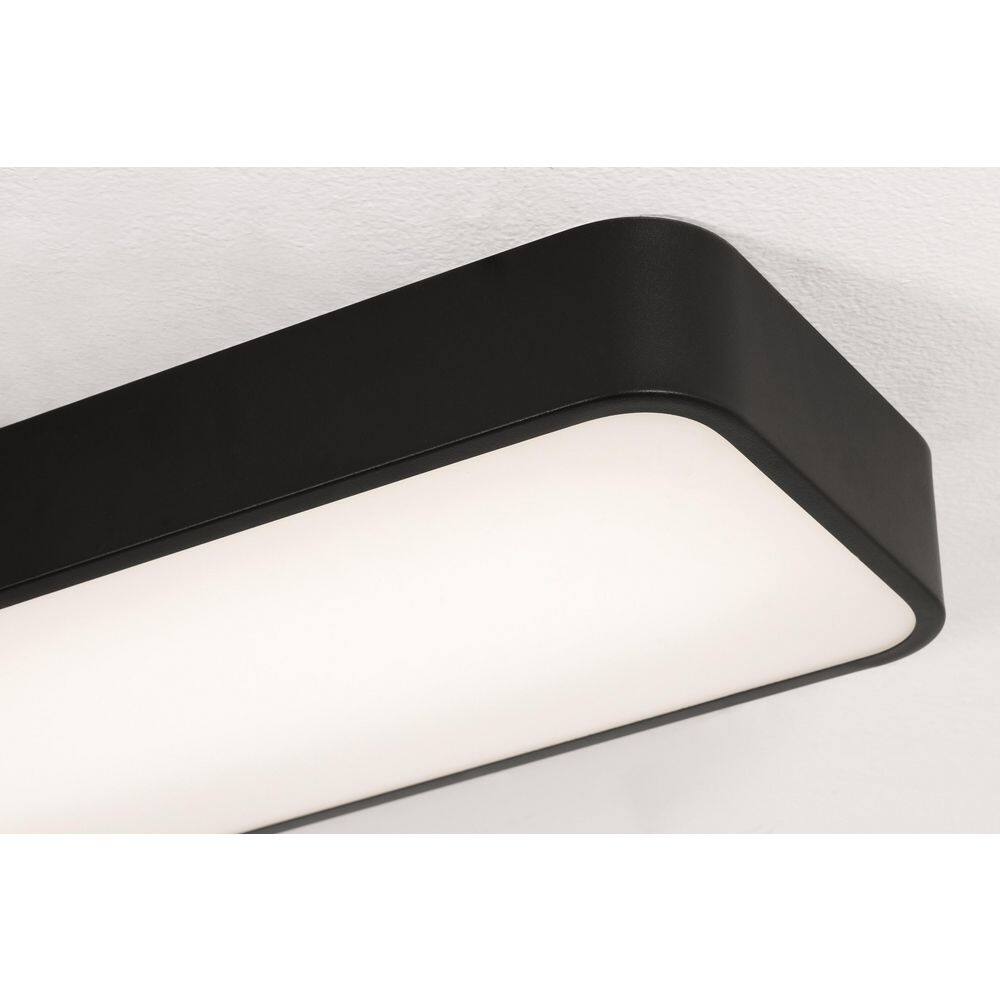 Bailey 46" Black LED Linear Flush Mount Light