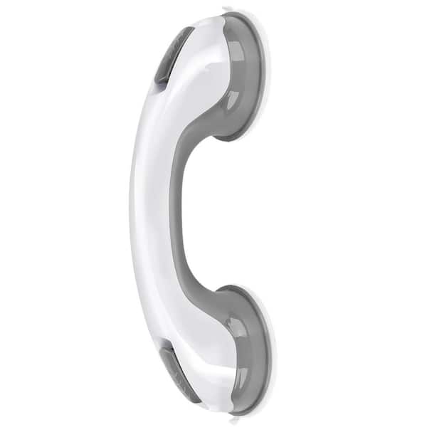 12 in. Suction Cup Shower Handle Grab Bars for Bathtubs and Showers for Safety