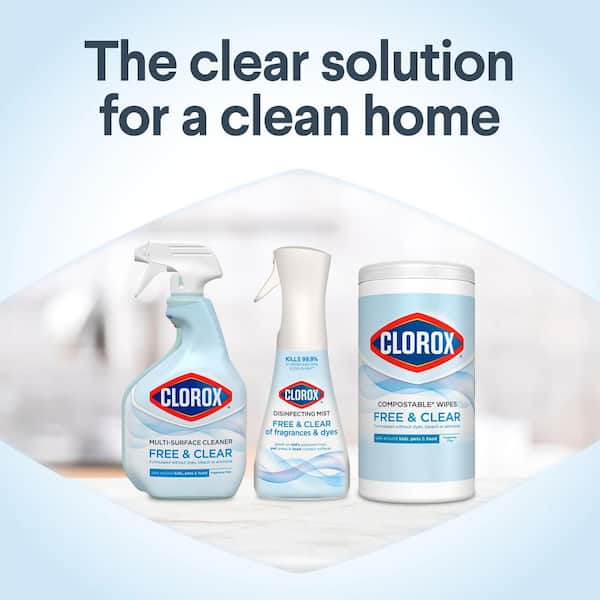 Clorox - 32 oz. Multi-Surface Cleaner Free and Clear of Fragrances and Dyes