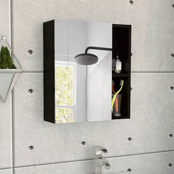 17.7 in. W x 19.6 in. H Rectangle Frameless Mirror Wall Mirror Vanity Mirror