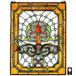 Kendall Manor Stained Glass Window Panel