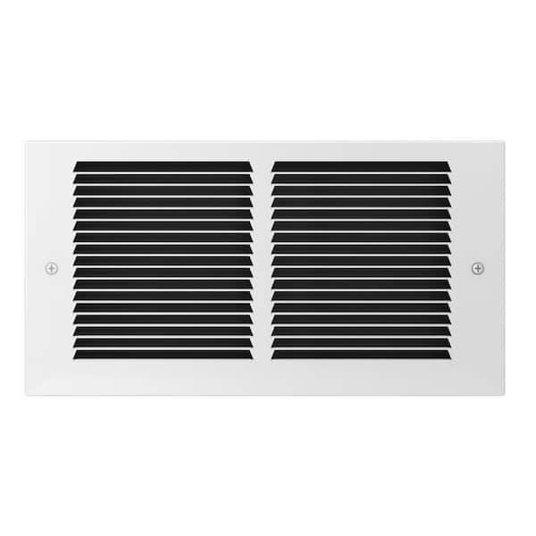 Cadet 120-volt 500/1000/1500-watt Register In-wall Fan-forced Electric Heater  in White RMC151W - The Home Depot