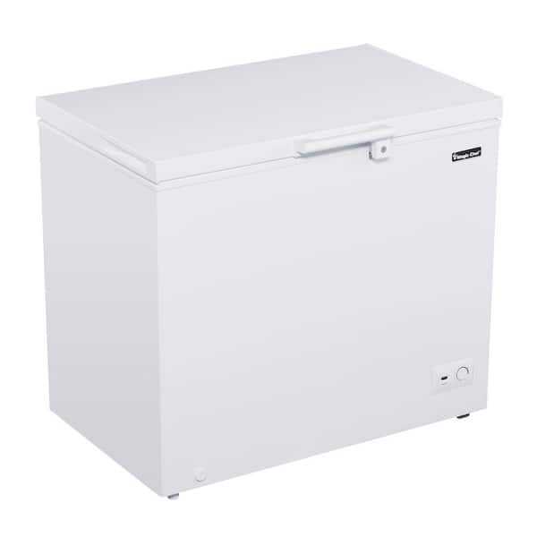 material ética proporción Magic Chef 8.7 cu. ft. Manual Defrost Chest Freezer in White HMCF9W3 - The  Home Depot