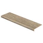 Walton Oak 47 in. L x 12-1/8 in. D x 2-3/16 in. H Vinyl Overlay to Cover Stairs 1-1/8 in. T to 1-3/4 in. T