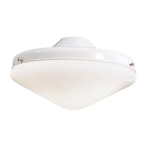 Aire 2-Light Ceiling Fan LED White Universal Light Kit
