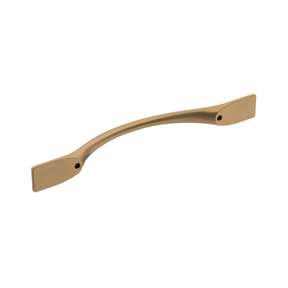 Champagne Bronze Modern Arch Cabinet Pull with Mounting Hardware