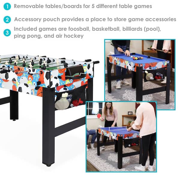 Buy Hy-Pro 8 in 1 Folding Multi Games Table, Multi games tables