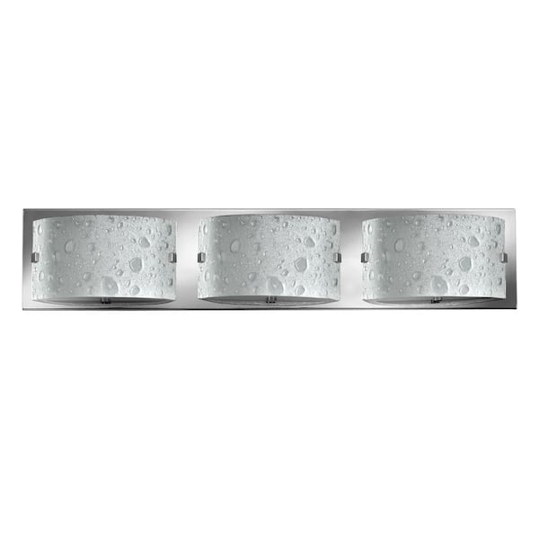 HINKLEY Daphne 24 in. 3 Light Chrome Vanity Light