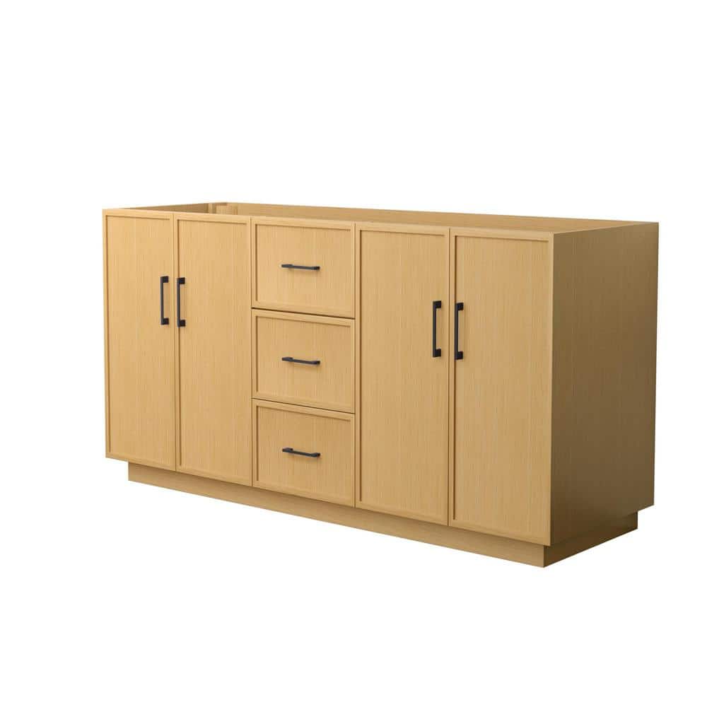 Elan TK 65 in. Bath Vanity Cabinet without Top in Light Oak
