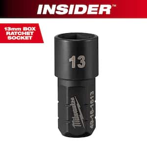 INSIDER Box Ratchet Impact Socket 6 Point 13 mm