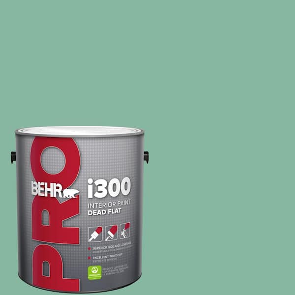 BEHR PRO 1 gal. #480D-4 Indian Ocean Dead Flat Interior Paint
