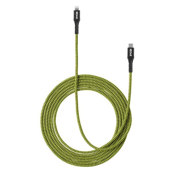 Double Braided Nylon 10ft Lightning Cable