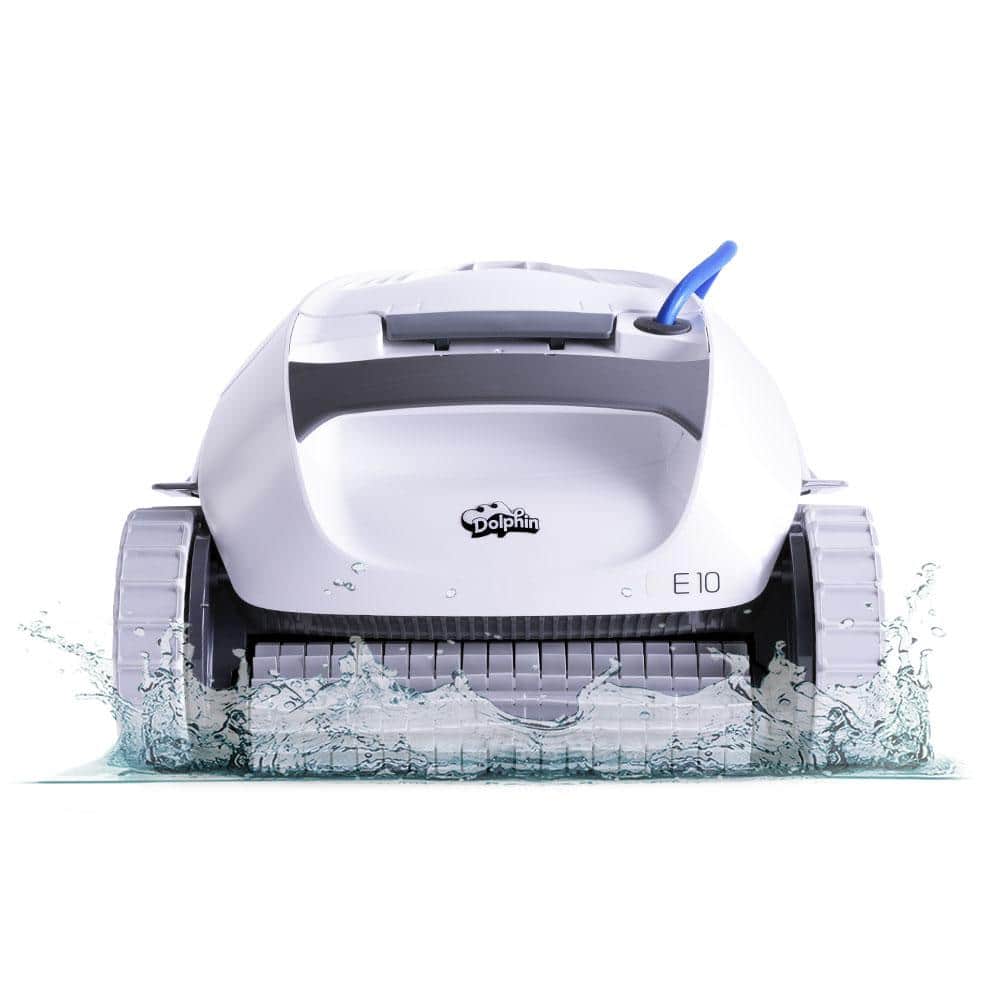  BLWL Robotic Pool Cleaner, Automatic Swimming Pool Vacuum for  Above/In-ground Pools, Pools up to 55 Ft in Length, Double Top Load Filter  Basket, Wall Climbing Including Walls Floor and Water