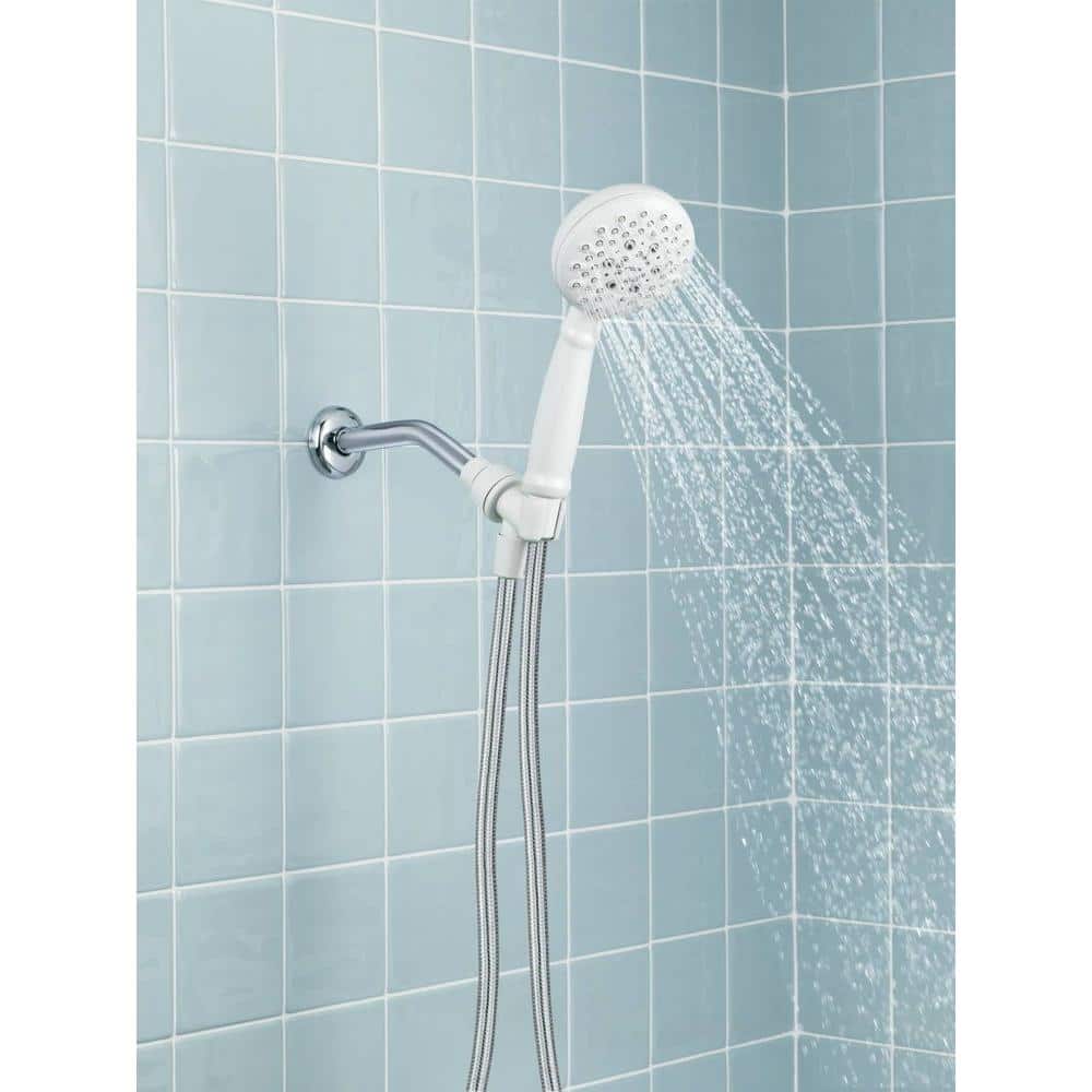 Moen Banbury White 5-Setting Handheld Showerhead with 1.75 gpm