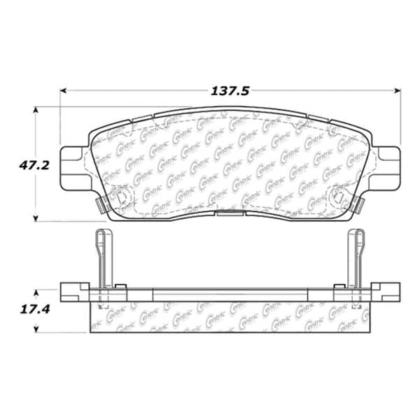 Centric Parts Disc Brake Pad Set
