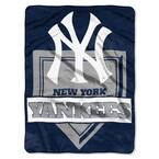 Home Plate New York Yankees Polyester Twin Knitted Blanket