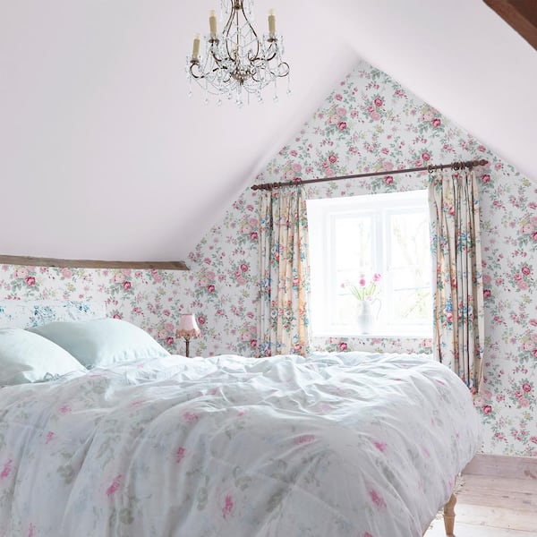 Rachel Ashwell Wildflower Off White Wallpaper