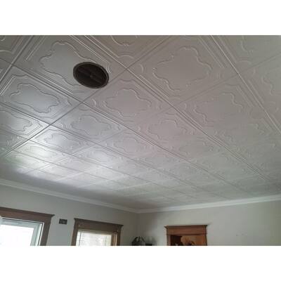 Polystyrene - Ceiling Tiles - Ceilings - The Home Depot