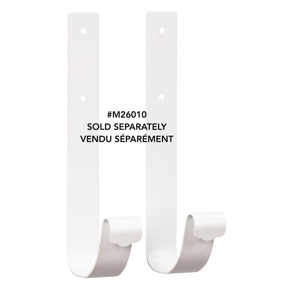 White Lockable Wall Mounted Plastic Mailbox