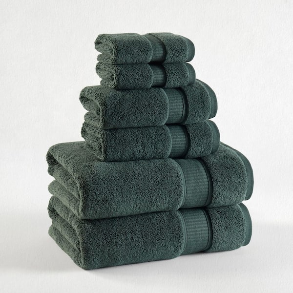 Bellmare Towel Seaweed Cotton 6-Pieces Towel Set