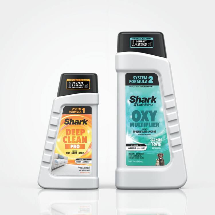 Shark 32 oz. and 16 oz. StainStriker Complete Bundle for StainStriker Portable Cleaners for Carpets, Area Rugs,Odor Eliminator