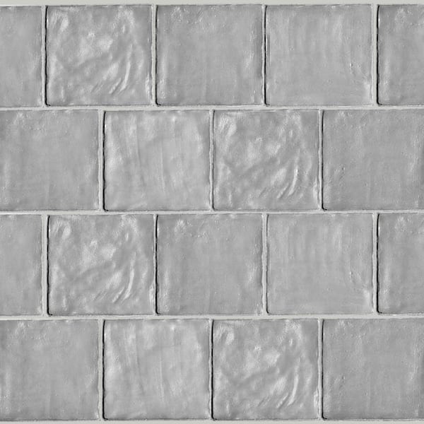 Blue 4 in. x 4 in. Polished and Honed Ceramic Mosaic Tile (46 Cases/247.48 sq. ft./Pallet)
