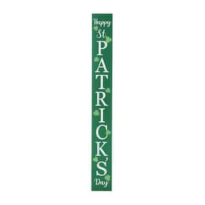 60 in. H Wooden St. Patrick's Porch Sign (KD)