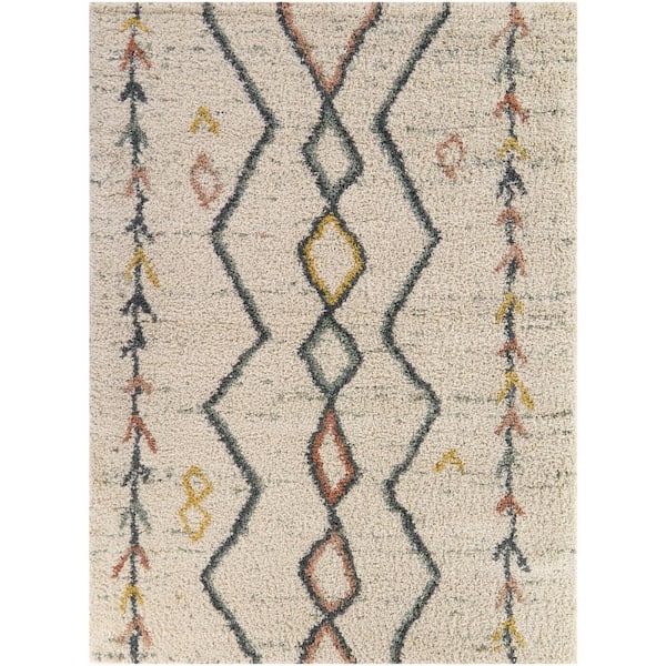 Auster Cream 8 ft. x 10 ft. Moroccan Area Rug