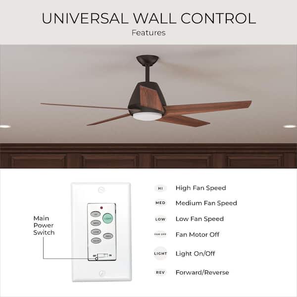 Progress Lighting AirPro Ceiling Fan Switch P2631-30 - The Home Depot