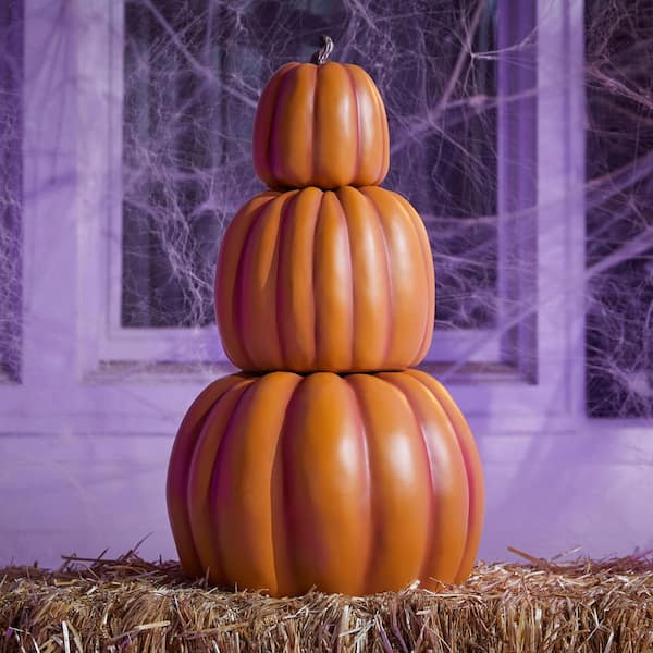 3-Piece Halloween Classics Stackable Pumpkin Set