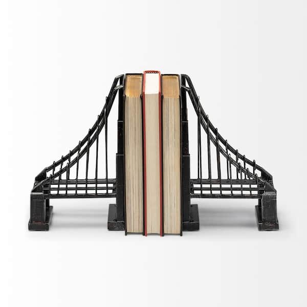 Vintage Look Suspension Bridge Bookends Vintage Look Suspension Bridge Bookends