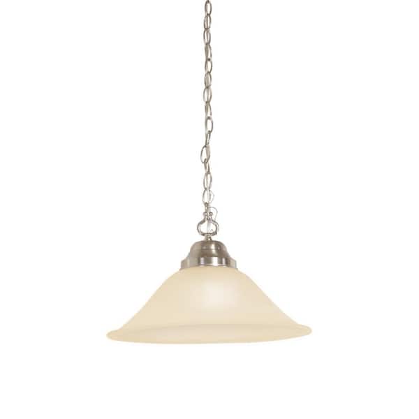 Design House Millbridge 1-Light Satin Nickel Swag Light