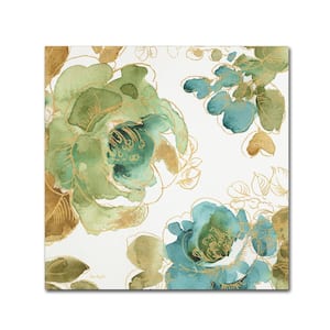 18 in. x 18 in. "My Greenhouse Roses II" by Lisa Audit Printed Canvas Wall Art