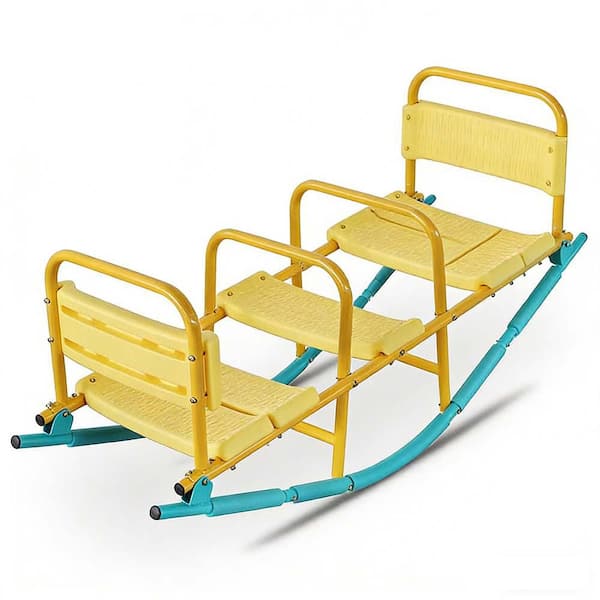 Metal Patio Swing Outdoor Rocking Horse Park Playground Equipment ...