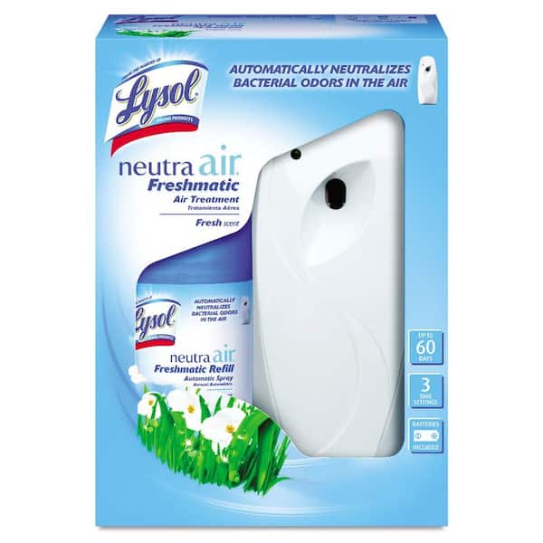 Lysol Neutra Air 6.2 oz. Fresh Scent Freshmatic Air Treatment Starter Kit (4-Pack)