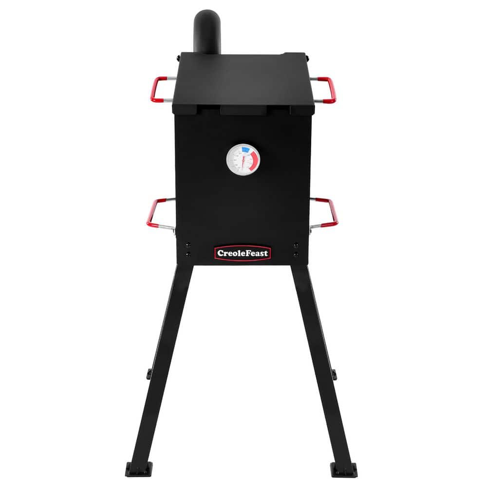 17 qt. Outdoor Propane Deep Fryer with 2-Frying Baskets for Frying Fish, Chicken Wings and French Fries, Black