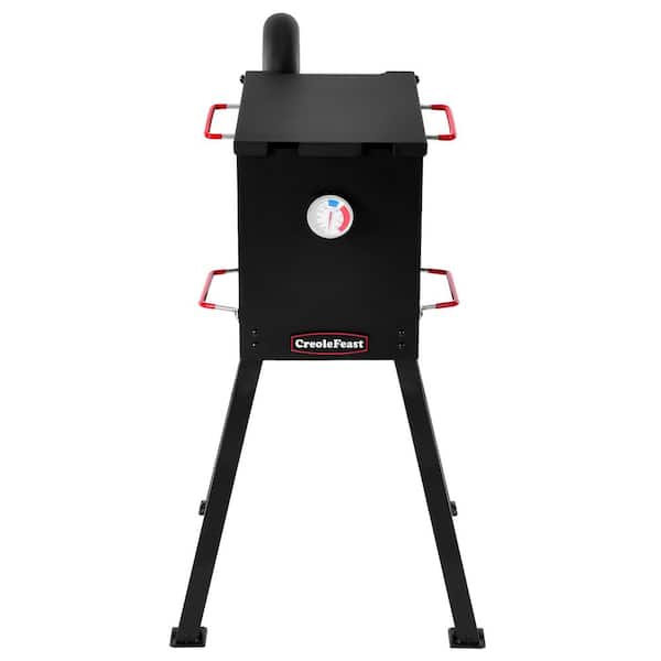 17 qt. Outdoor Propane Deep Fryer with 2-Frying Baskets for Frying Fish, Chicken Wings and French Fries, Black