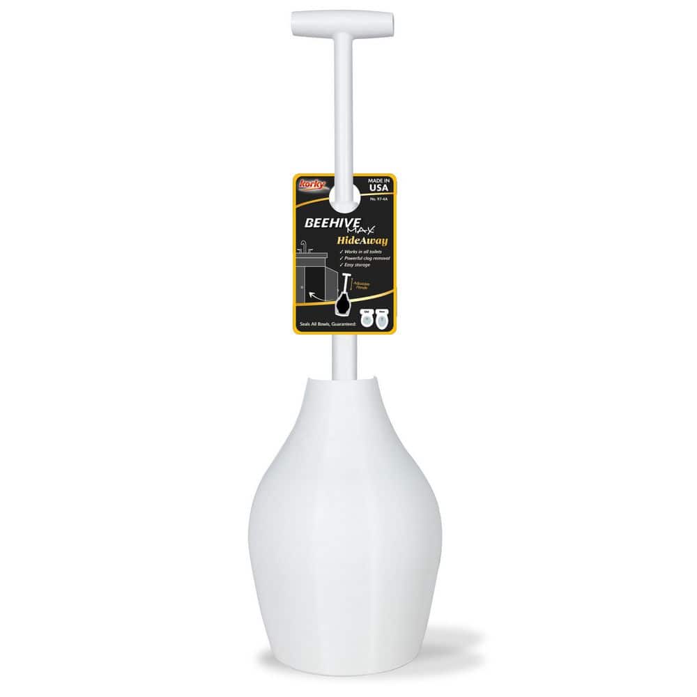 Korky Beehive Max Hideaway Plunger 97-8A - The Home Depot