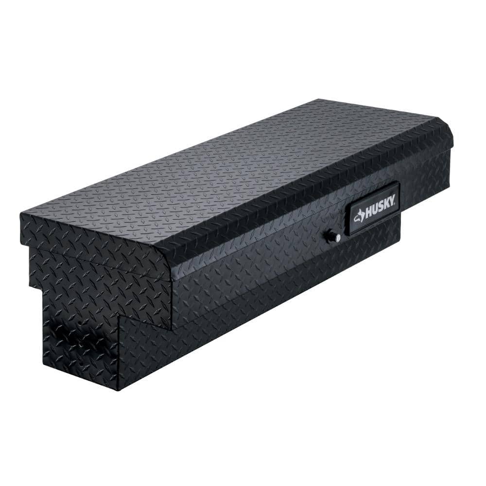 Have a question about Husky 46.8 in. Matte Black Aluminum Lo-Side Side  Mount Truck Tool Box? - Pg 4 - The Home Depot