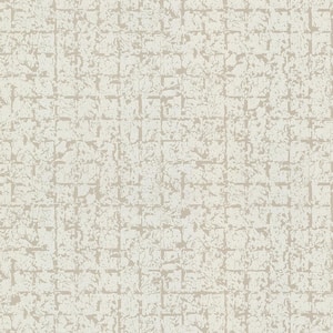 Stargazer Neutral Glitter Squares Strippable Roll (Covers 56.4 sq. ft.)