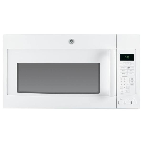 GE 1.9 cu. ft. Over the Range Microwave in White with Sensor Cooking