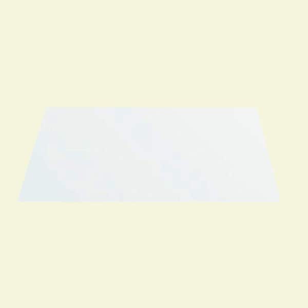 Eucatex 3/16 in. X 48 in. X 96 in. MDF White Thrifty Panel Board