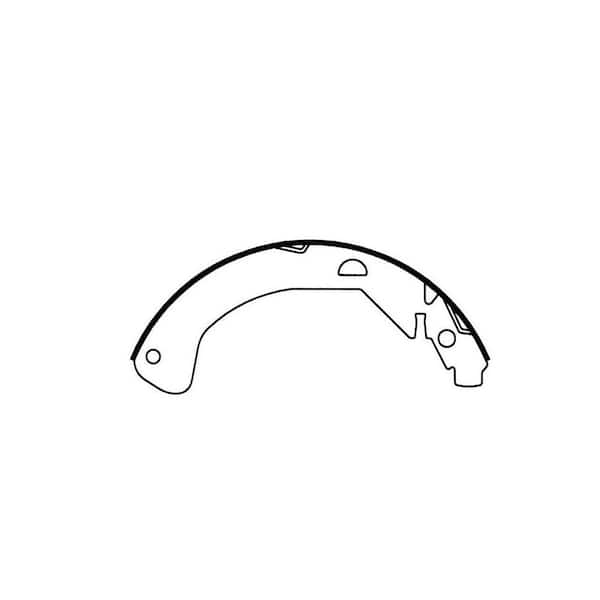 Centric Parts Drum Brake Shoe 2006-2007 Chevrolet Malibu