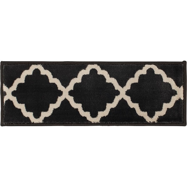Natco Stratford Lucette Castle/Birch 9 in. x 33 in. Stair Tread Cover