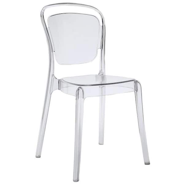 MODWAY Entreat Clear Dining Side Chair